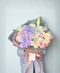 Mix Soft Pink Purple Tone Flower Bouquet - Soft but Sophisticated