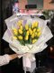 20 Yellow Tulips