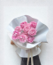 10 Peonies Bouquet - Trendy Wrap (Seasonal May - June)