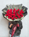30 Roses Black Wrapping Bouquet