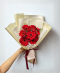 Red Gerberra Bouquet - Simple and Cute **color customizable**