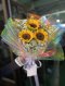 Sunflower mini bouquet