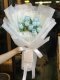 10 Blue Tulips Bouquet