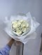 10 White Roses