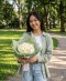 10 White Roses Small Bouquet