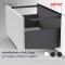 กล่องลิ้นชักล่าง Soft Close รุ่น Flowbox (H192 พร้อมราว Gallery) ขนาด 500 มม.