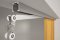 DoorSlide 9015 อุปกรณ์บานเลื่อนประตู รับน้ำหนัก 60 กก. ระบบปิด Soft Close 2 ทิศทาง