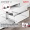 รางซ่อนใต้สองตอน Soft Close รุ่น Smart Slide Full พร้อมอุปกรณ์ล็อคราง