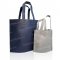 Fabric Bag with carrying handle + folded bottom