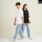 เสื้อยืด Oversize สีดำ สกรีนลาย