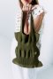 WAVY TOTE 007 - OLIVE GREEN