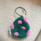 BUFFY MIRROR KEYCHAIN (Green / Pink)