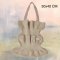 WAVY TOTE 005 - BABY BEIGE