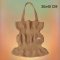 WAVY TOTE 006 - BROWN