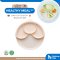 ชุดทานอาหารออร์แกนิค Miniware Healthy Meal Set มาพร้อมซิลิโคนหลุม 3 ช่อง