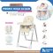 Rocking Kids เก้าอี้ทานข้าวเด็ก พร้อมปรับเอนนอนได้ อเนกประสงค์ รุ่น Primo High Chair with Cat Cushion สุดน่ารัก