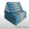 Tri-angle pillows 10 fold with 3 part of mattress