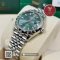 Rolex Datejust 278344RBR 31mm Mint Green Jubilee Steel