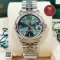 Rolex Datejust 278344RBR 31mm Mint Green Jubilee Steel