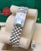 Rolex 126334 Datejust 41mm Fluted Mint Green Index Dial Jubilee