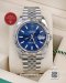 Rolex 126334 Datejust41 Fluted WG Blue Dial White Gold Jubilee 