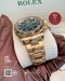  Rolex Daytona Loki 116508 Full Yellow Gold Green Dial 40mm