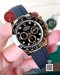 Rolex Daytona 116518ln Yellow Gold Oysterflex Black Diamond 40 mm.(New Dial) 