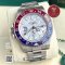 Rolex 126719BLRO GMT-Master II Pepsi Full White Gold Meteorite Dial 