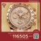 Rolex 116505-0017 Daytona full everose gold Sundust Baguette