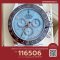 Rolex 116506 Platinum Daytona Ice Blue Baguette /diamond dial