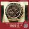 Rolex 116515ln daytona rose gold chocolate arabic dial strap
