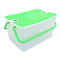 กล่องฝาล็อค รุ่น 110A  LWNLife 22 ลิตร 40x55x24.5 cm