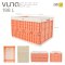 233A Large Foldable Plastic Box with Handles [188 Liters]