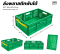 [รุ่น J11] ลังพลาสติกพับได้ – 60x40x22 ประหยัดพื้นที่ 90%