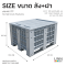 ลังโปร่งพาเลท พาเลทบ็อกซ์ ตะกร้าพาเลท 100x120x79 cm ผลิต HDPE