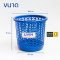 163A Small Round Multipurpose Storage Plastic Basket