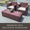 Synthetic Rattan Sofa Set: Coffee Table, Sofa, Chair