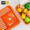 178A Small Square Multipurpose Storage Plastic Basket