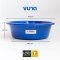 Blue Round Solid Plastic Wash Basin [156A/157A/158A]