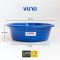 Blue Round Solid Plastic Wash Basin [156A/157A/158A]