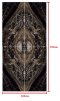 80x160cm. Mystic Black Bookmatch