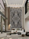120x240x0.9cm. ANDRES BROWN Bookmatch (249L-323)