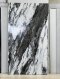 60×120cm. black white stone