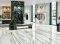 80x160cm. Venation White