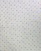 Cotton fabric with a multicolored polka-dot print.