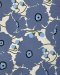 Poppy-print cotton fabric
