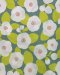 Camellia-print cotton fabric