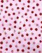 Strawberry-print cotton fabric