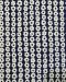 Cotton fabric with a floral row print.