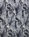 Cotton fabric with a sea wave print